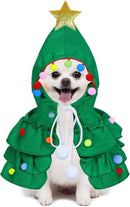 Cat Christmas Outfit Cat Kitten Christmas Clothes Cat Christmas Tree Costume With Star Ornament For Cats Kittens Pets