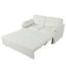 Convertible Pull Out Sofa Bed Queen Size, 3 In 1 With Side Storage by Unique Piece Furniture