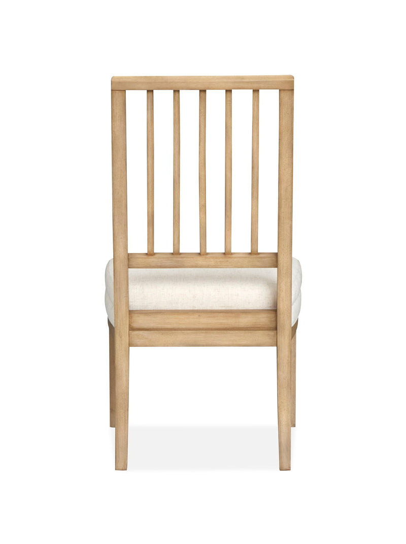 Coventry - Upholstered Side Chair With Solid Wood Back (Set of 2) - Honey Wheat, photo 3 of 7
