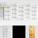 Little Acorns ADD ON - DIY Vinyl Growth Chart Ruler - Height Marker Arrows ONLY by TinyTreasures Baby Boutique