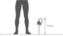 Maggift 4 Pack 22 Inch Hanging Solar Lights Multipurpose with 4 Shepherd Hooks Outdoor Solar Coach Lights by GreenHaven Gardens