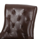 Cheney Contemporary Dining Chair Tufted Upholstery (Set of 2) by HouseOfZazla