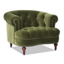 La Rosa - Victorian Tufted Upholstered Accent Chair by HouseOfZazla