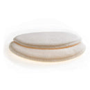 Merino Wool Nursing Pads, Style Softline, Regular Thickness, Size 3.5 in. Diameter by TinyTreasures Baby Boutique