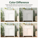 Bathroom Vanity Cabinet With Sink, Soft Close Doors With Door Organizer by HouseOfZazla