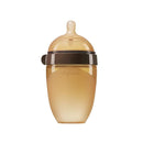 Silicone Natural Breast-Like Bottle with Nipple(0-3 Months),8oz，1pack by TinyTreasures Baby Boutique