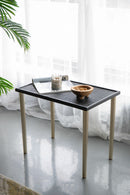Side Tables (Set of 3) - Black / Gold by Unique Piece Furniture