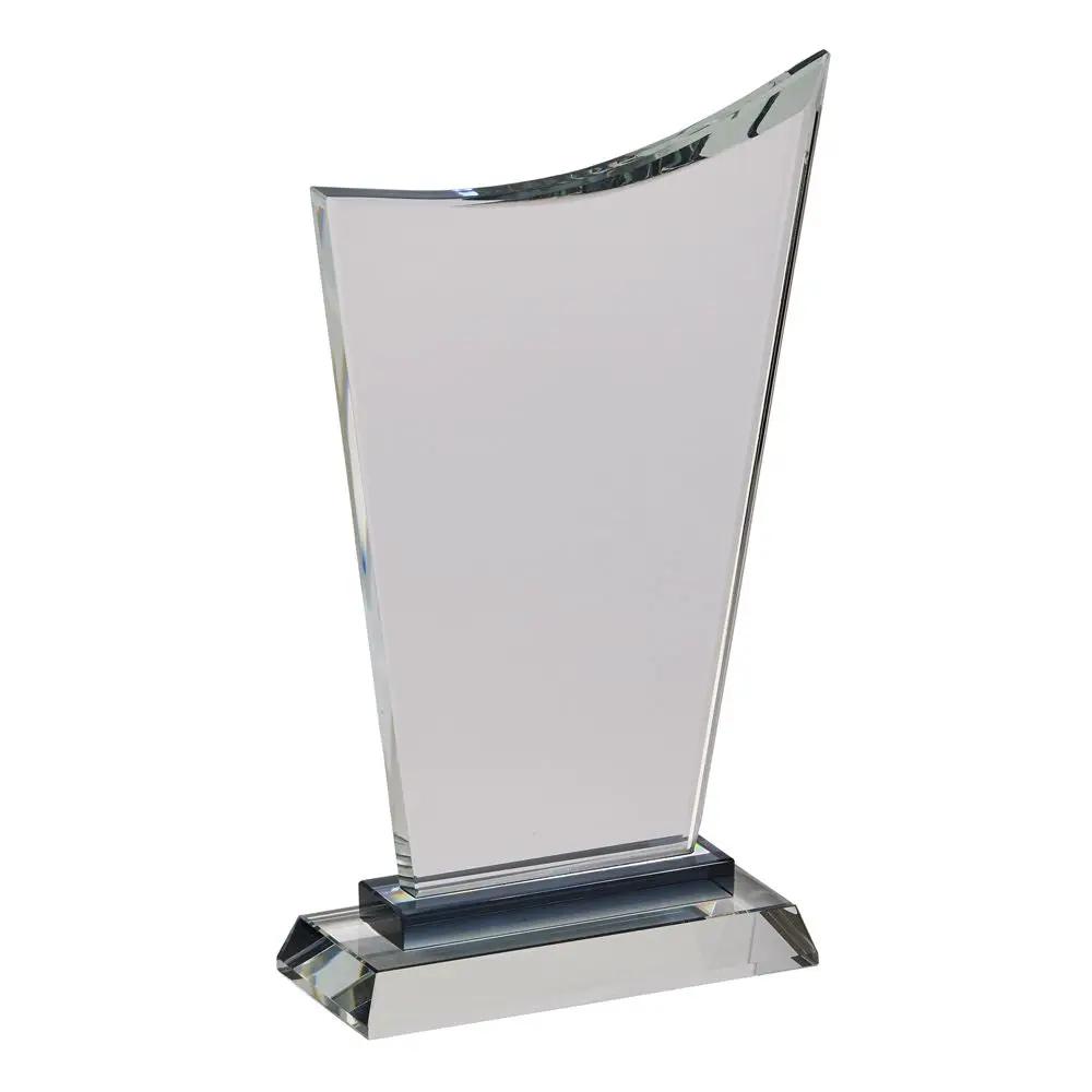 Large Wave Trophy 11.5" H With Black Highlight On Base