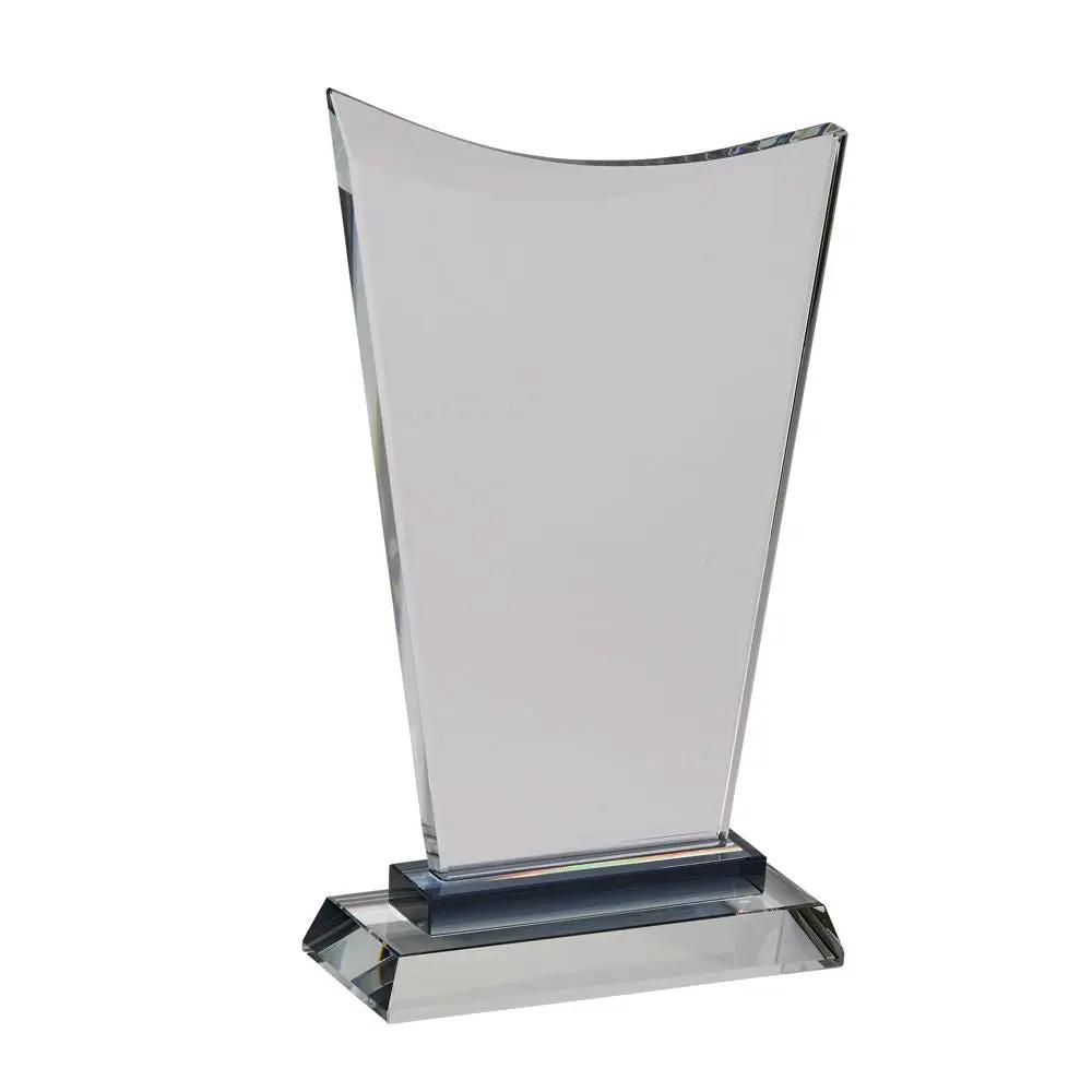 Small Wave Trophy 8.5" H With Black Highlight On Base, photo 2 of 3