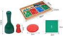 Adena Montessori Stamp Game,Montessori Wooden Math Materials Counting Toy, Early Development Wooden Math School Teaching Aids,Sensorial Educational Tools Preschool Early Learning Toys for Kids by TinyTreasures Baby Boutique