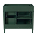 Bathroom Vanity With 2 Drawers And Tip-Out Drawer, Storage Cabinet by HouseOfZazla