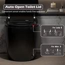 Smart Toilet with Bidet Built-In, Heated Seat, and Advanced Features by HouseOfZazla