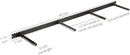 Floating Shelf Brackets - Sheppard Brackets - Easy Install - Heavy Duty (40 inch) by CozyNest Decor