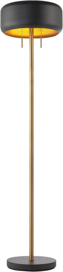 GLOBE Electric 67346 Novogratz x Floor Lamp, Dark Gray by CozyNest Decor