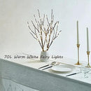 Birchlitland Lighted Brown Branches 18IN 70L Warm White Fairy Lights, LED Willow Branch Lights with Timer Battery Operated for Home Bedroom Living Room Vase Decoration by CozyNest Decor