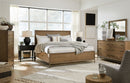 Lindon - Dark Open Nightstand - Coffee Bean