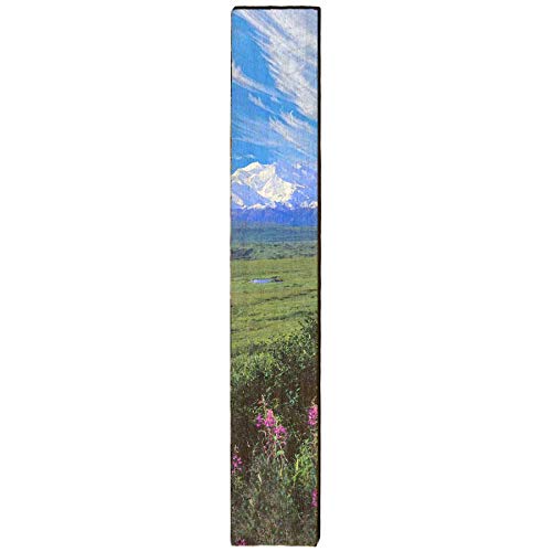 Denali Alaska Mt. McKinley Home Decor Art Print on Real Wood