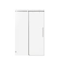 Frameless Single Sliding Soft Close Shower Doors, 5/16" Sgcc Tempered Glass by HouseOfZazla