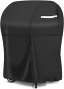 Grill Cover, 30 inch BBQ Gas Grill Cover for Outdoor Grill, Heavy Duty Waterproof Small BBQ Grilling Cover, UV & Fade Resistant Material Windproof Barbecue Smoker Cover with Drawstring & Storage Cover by GreenHaven Gardens