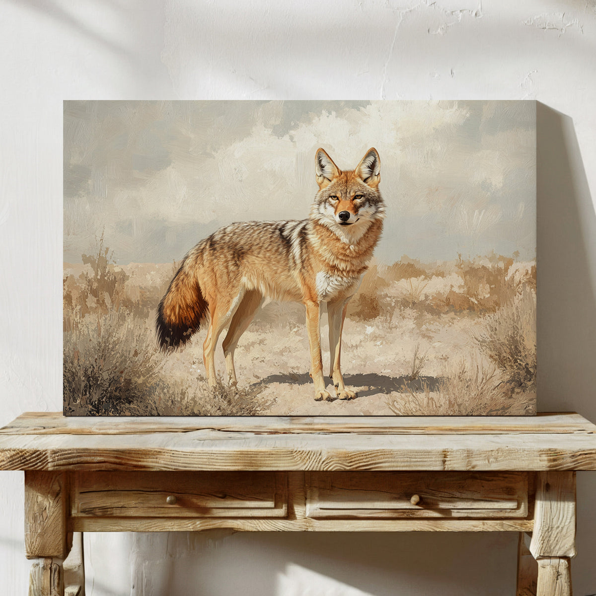 Lone Coyote in the Sun, photo 5 of 16
