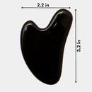 Mount Lai Obsidian Gua Sha Facial Tool – The Stone of Transformation – 100% Genuine Black Obsidian Stone Face Sculpting Tool for Lymphatic Drainage, Puffiness Reduction & Jaw Tension Relief by CozyNest Decor