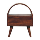 Dome Bedside Table - Brown by HouseOfZazla