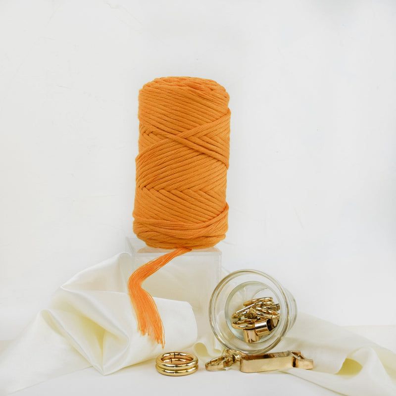 COTTON - VISCOSE ROLL 4 MM - CITRUS COLOR | LIMITED EDITION