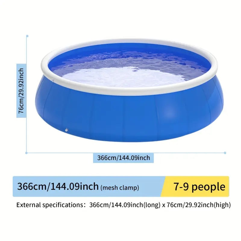 Inflatable Swimming Pool 366*76 Butterfly Design, photo 3 of 9