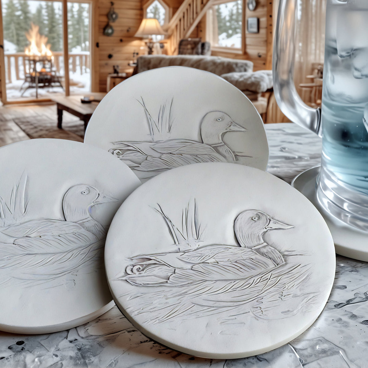 Mallard Duck Coasters, photo 2 of 6