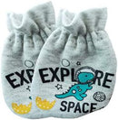 Unisex Baby Cotton Scratch Mittens For Newborn Baby Boys Girls Mittens Accessory 0-6 Months by TinyTreasures Baby Boutique