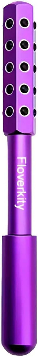 Beauty Sculptor Roller – 30 Germanium Massage Nodes for Facial Massager & Glow | Compact Beauty Tool for Lifting and Skin Care,Facial Roller (Purple, 1 PCS) by CozyNest Decor