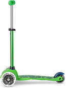 Micro Kickboard Mini Deluxe LED Three-Wheeled Lean-to-Steer Swiss-Designed Micro Scooter by TinyTreasures Baby Boutique