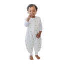 Tealbee DREAMSUIT: Toddler Sleep Sack with Feet 2T 3T - 0.8 TOG Lightweight Baby Wearable Blanket for Walkers - Rayon Made from Bamboo, Organic Cotton Sleeping Bag (2T-3T) - Cactus by TinyTreasures Baby Boutique