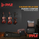 Pyle 3/4 Size Beginner Violin Starter Kit, Violin Starter Package with Travel Case & Bow, Extra Strings, Digital Tuner, Shoulder Rest & Cleaning Cloth for Students, Kids, Adults by TinyTreasures Baby Boutique