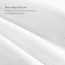 Waterproof Crib Mattress Protector 18" x 36", Non-Slip & Sturdy Mattress Pad Mat, 4 Layers Incontinence Bed Pad for Children Adults, Pets Training Pee Pad, Grey by TinyTreasures Baby Boutique