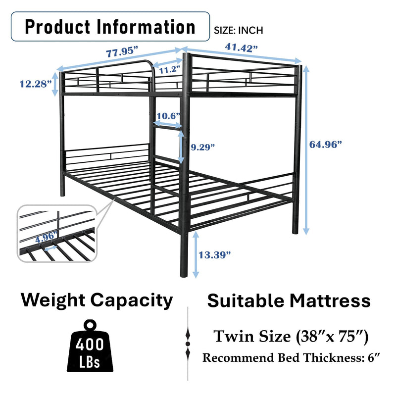 Separatable Bunk Bed