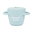 Snack Cups for Toddlers by Bella Tunno, Silicone Spill Proof Food Container with Lid, Babies & Kids 6-12 Months, Cheerio Mate by TinyTreasures Baby Boutique