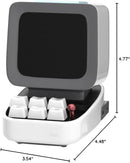 Divoom Ditoo Pixel Art Gaming Portable Bluetooth Speaker with App Controlled 16X16 LED Front Panel, Also a Smart Alarm (White) by TinyTreasures Baby Boutique