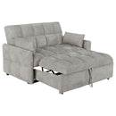 Alvara - Tufted Cushion Pull Out Sleeper Sofa Bed