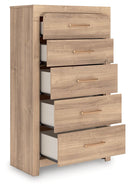 Kinlanni - Five Drawer Chest - Tan by Unique Piece Furniture