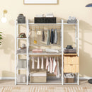 Open Style Wardrobe With Hanging Rails, Shelves And Drawers by Unique Piece Furniture