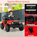 12V Kids Ride on Truck Car Battery Powered Electric Vehicle by LJGDeals