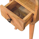 Mini Open Bedside Nightstand by HouseOfZazla