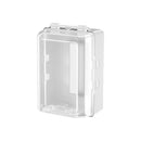 SAFELON 1Pcs Baby Proof Electrical Outlet Box Electrical Outlet Cover Baby Proof Box Plug Cover for Baby Safety (Clear-White) by TinyTreasures Baby Boutique