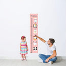 Personalized Canvas Growth Chart for Kids, Height Chart for Kids, Growth Chart Banner with Name by TinyTreasures Baby Boutique