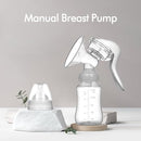 Manual Breast Pump for Breastfeeding, Small Portable Manual Breast Milk Catcher Baby Feeding Pumps & Accessories by TinyTreasures Baby Boutique