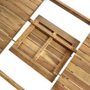 Extendable Acacia Wood Outdoor Dining Table by HouseOfZazla