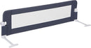 BABY JOY Bed Rails for Toddlers, Extra Long, Swing Down Safety Bed Guard for Convertible Crib, Folding Baby Bedrail for Kids Twin, Double, Full Size Queen & King Mattress (60-Inch, Dark Blue) by TinyTreasures Baby Boutique
