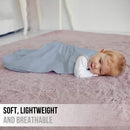Baby Sleep Sack 1.0 TOG, Organic Cotton Baby Wearable Blanket with Two-Way Zipper, Swaddle Transition Baby Sleeping Bag, All-Season Sleep Sack for Newborn Infant Toddler Boy Girl, 0-6 Months, 1-Pack by TinyTreasures Baby Boutique