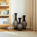 Tall Designer Floor Vase With Elegant 2 Tone by Unique Piece Furniture